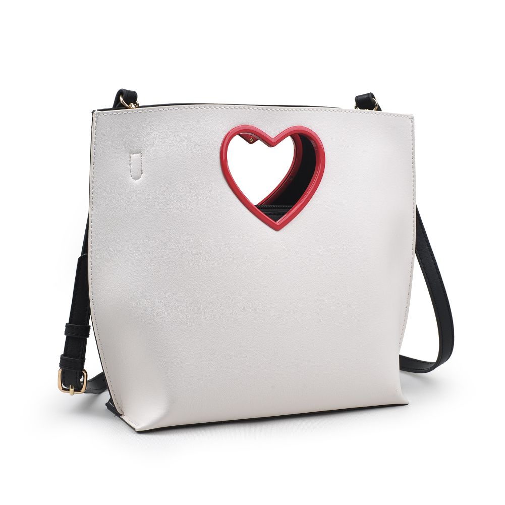 Product Image of Urban Expressions Gal Crossbody 840611168979 View 2 | White Black