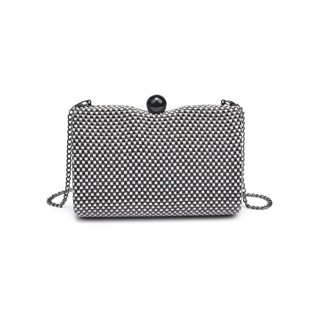 Product Image of Urban Expressions Marissa Evening Bag 840611152893 View 5 | Black Ivory