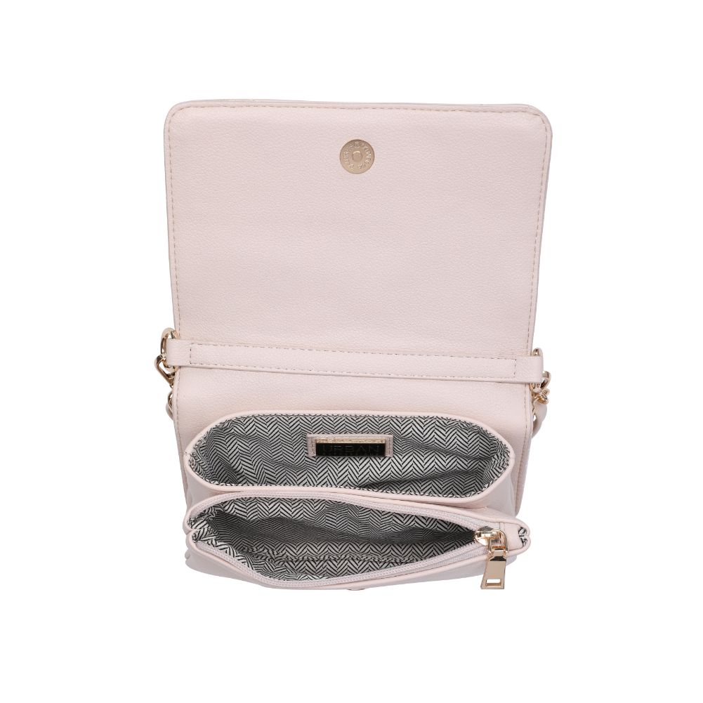 Product Image of Urban Expressions Genny - Chevron Stitch Crossbody 818209011099 View 8 | Oatmilk