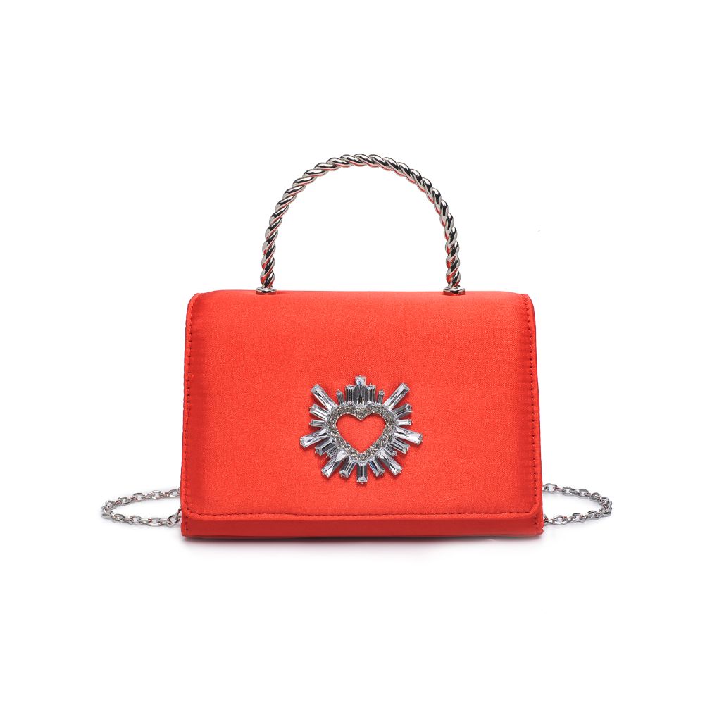 Product Image of Urban Expressions Marlene Evening Bag 840611190321 View 5 | Red