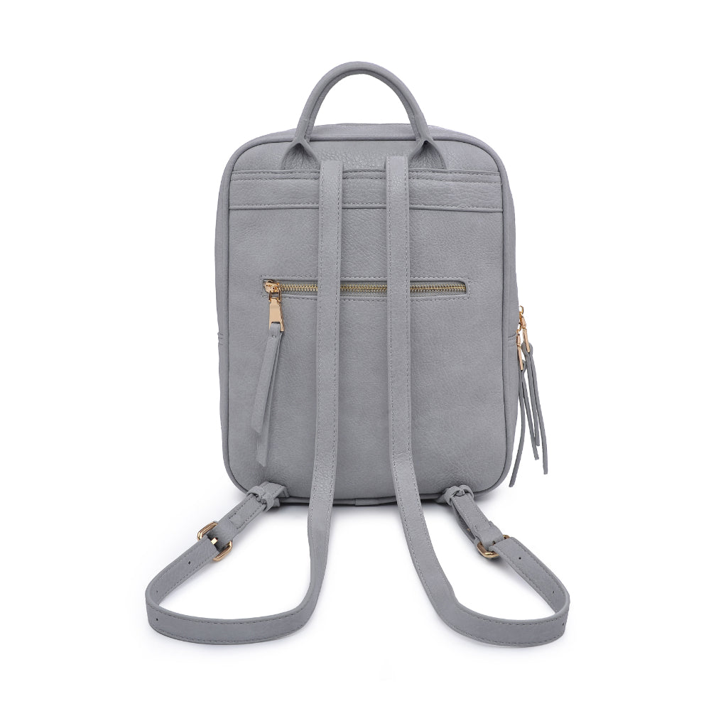 Product Image of Urban Expressions Mercer Backpack 840611178886 View 7 | Dove Grey