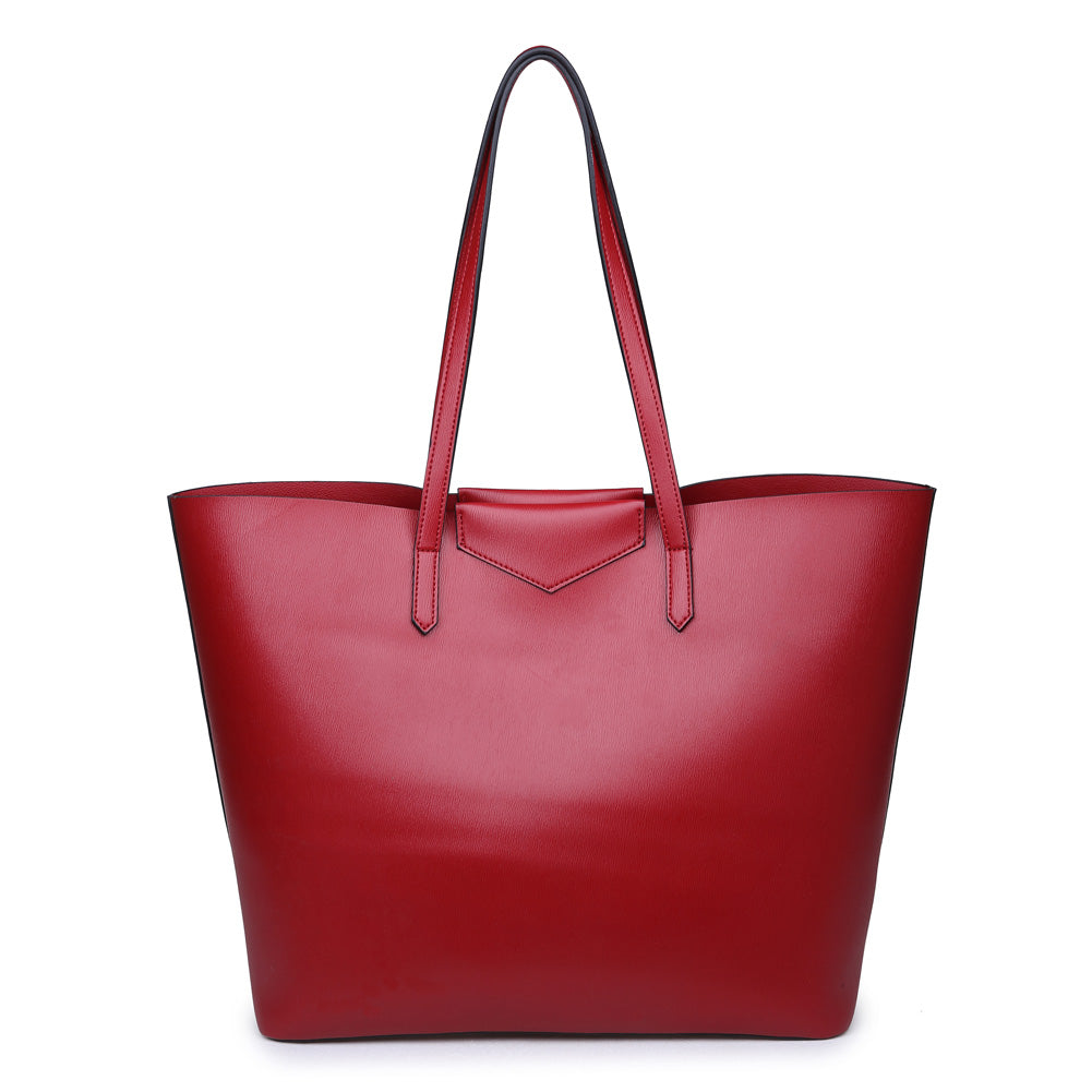 Product Image of Urban Expressions Eloise Tote NA-840611151742 View 3 | Red