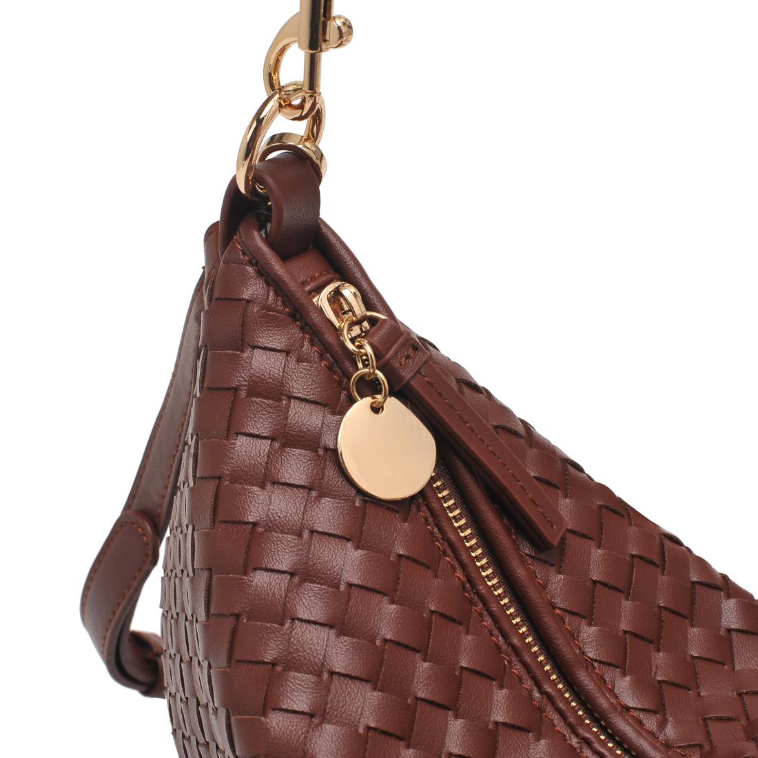 Urban Expressions Jordan - Woven Shoulder Bag 840504216428 View 8 | Chocolate