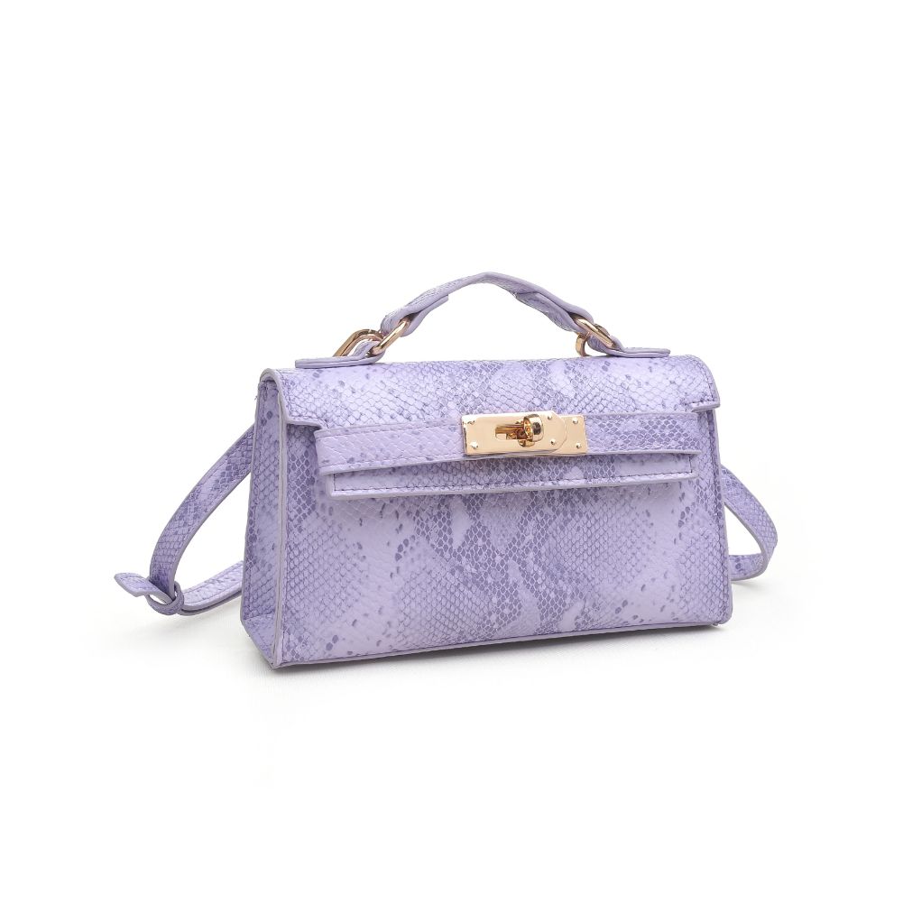 Product Image of Urban Expressions Georgina Snake Crossbody 840611171979 View 2 | Lilac