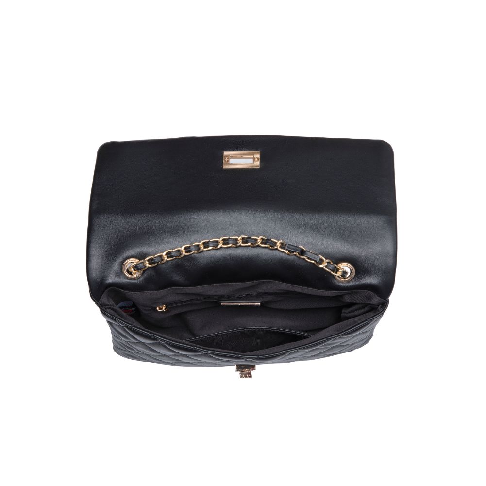 Product Image of Urban Expressions Isabella Crossbody 840611180032 View 8 | Black
