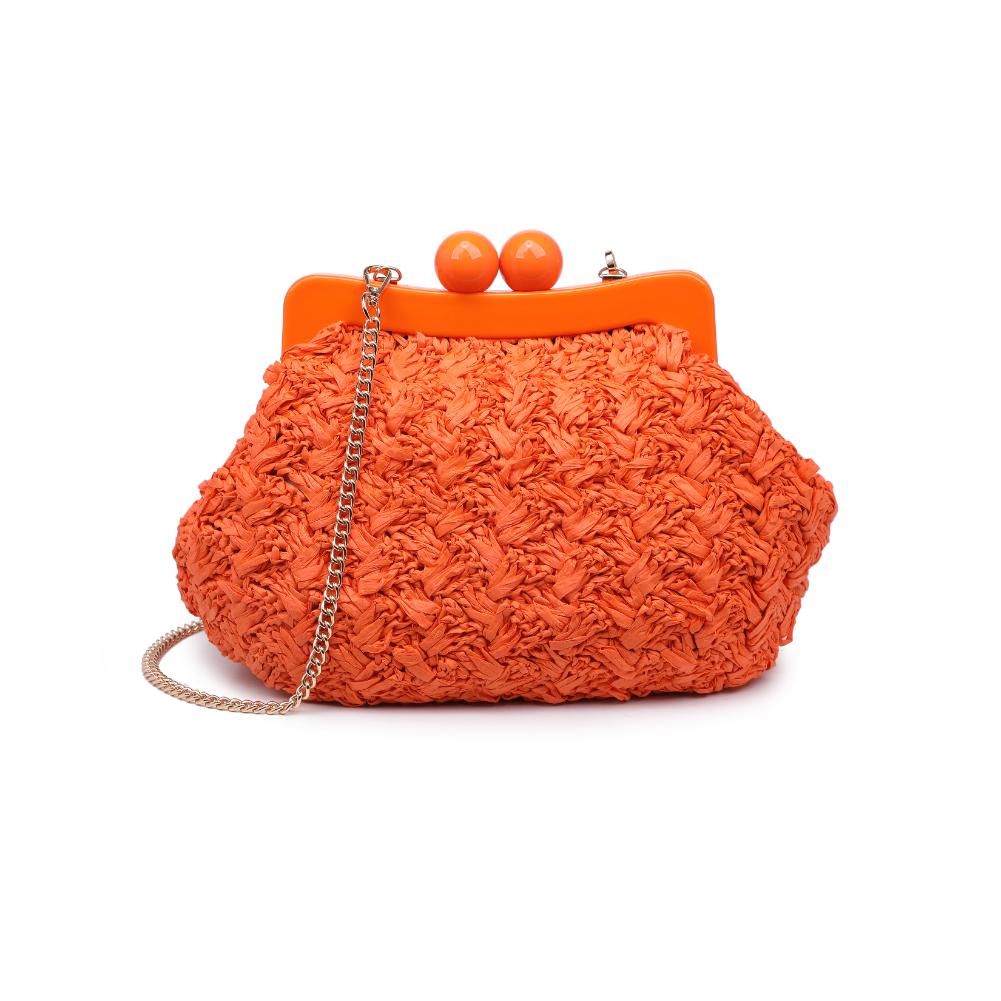Woman wearing Orange Urban Expressions Naomi Crossbody 840611119704 View 5 | Orange