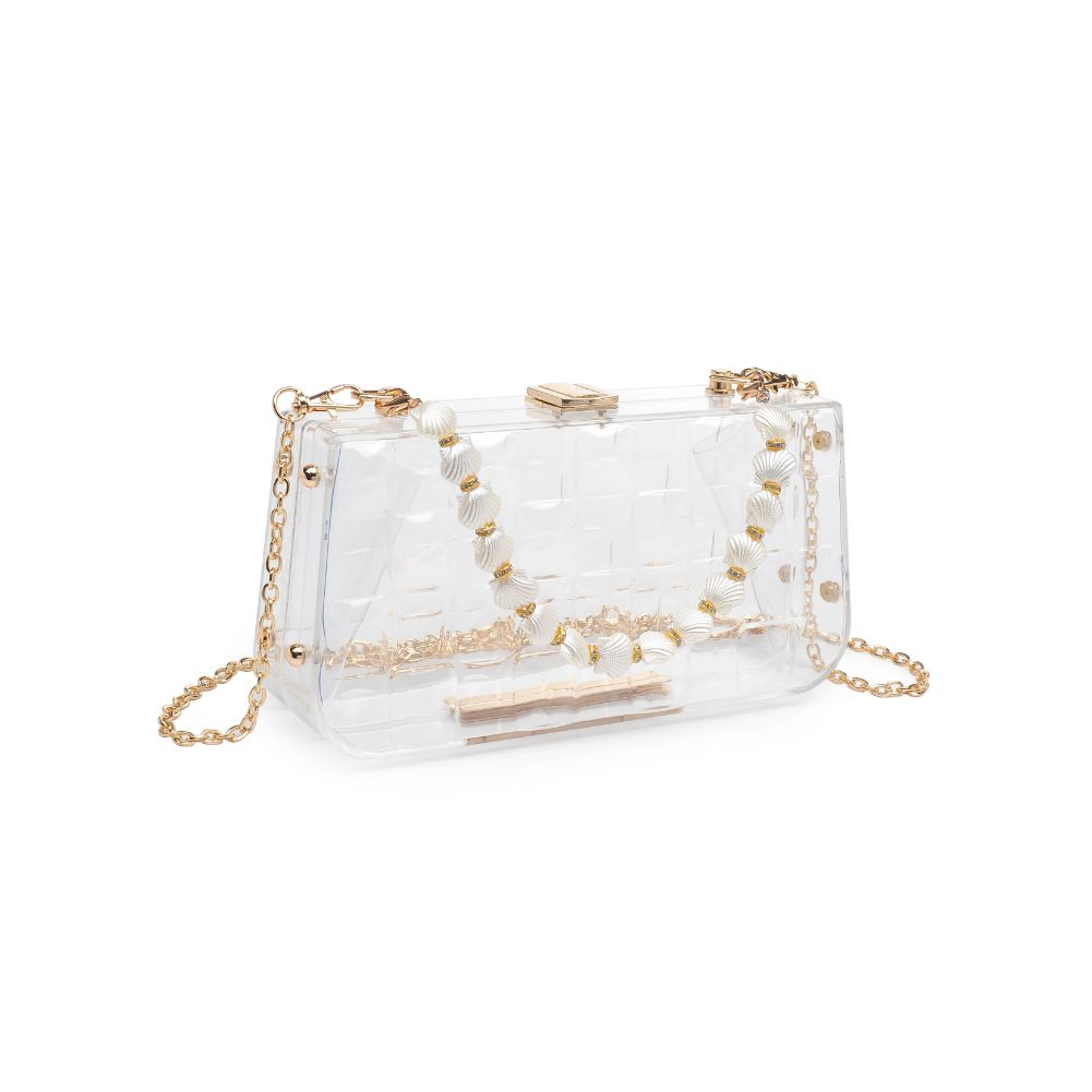 Product Image of Urban Expressions Rapsody Minaudiere 818209018494 View 6 | Clear