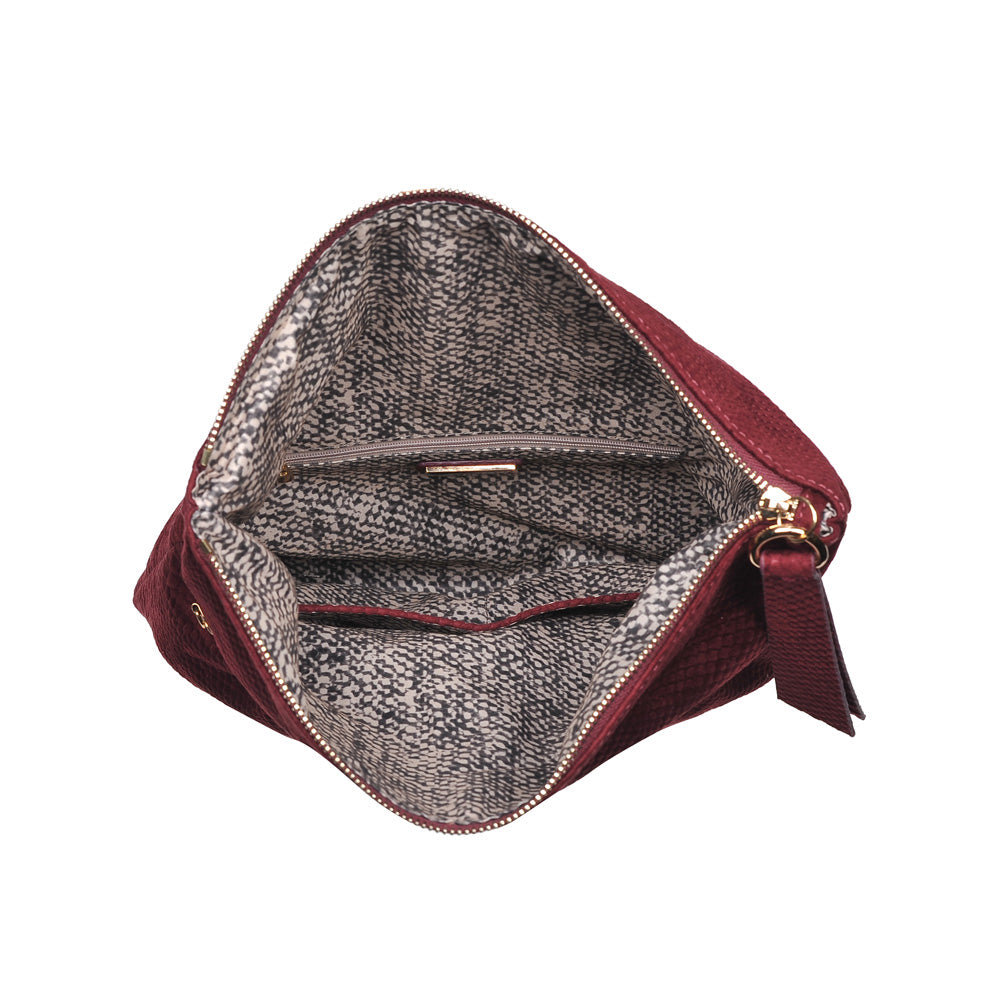 Product Image of Urban Expressions Natalia Clutch NA-840611150776 View 4 | Burgundy