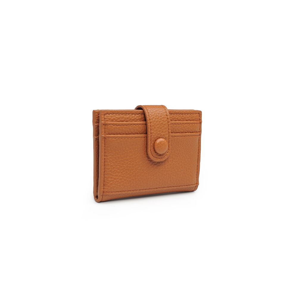 Woman wearing Tan Urban Expressions Lola Card Holder 840611164803 View 6 | Tan