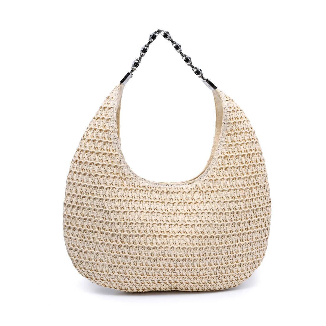 Urban Expressions Bejeweled Hobo 840504204456 View 7 | Beige