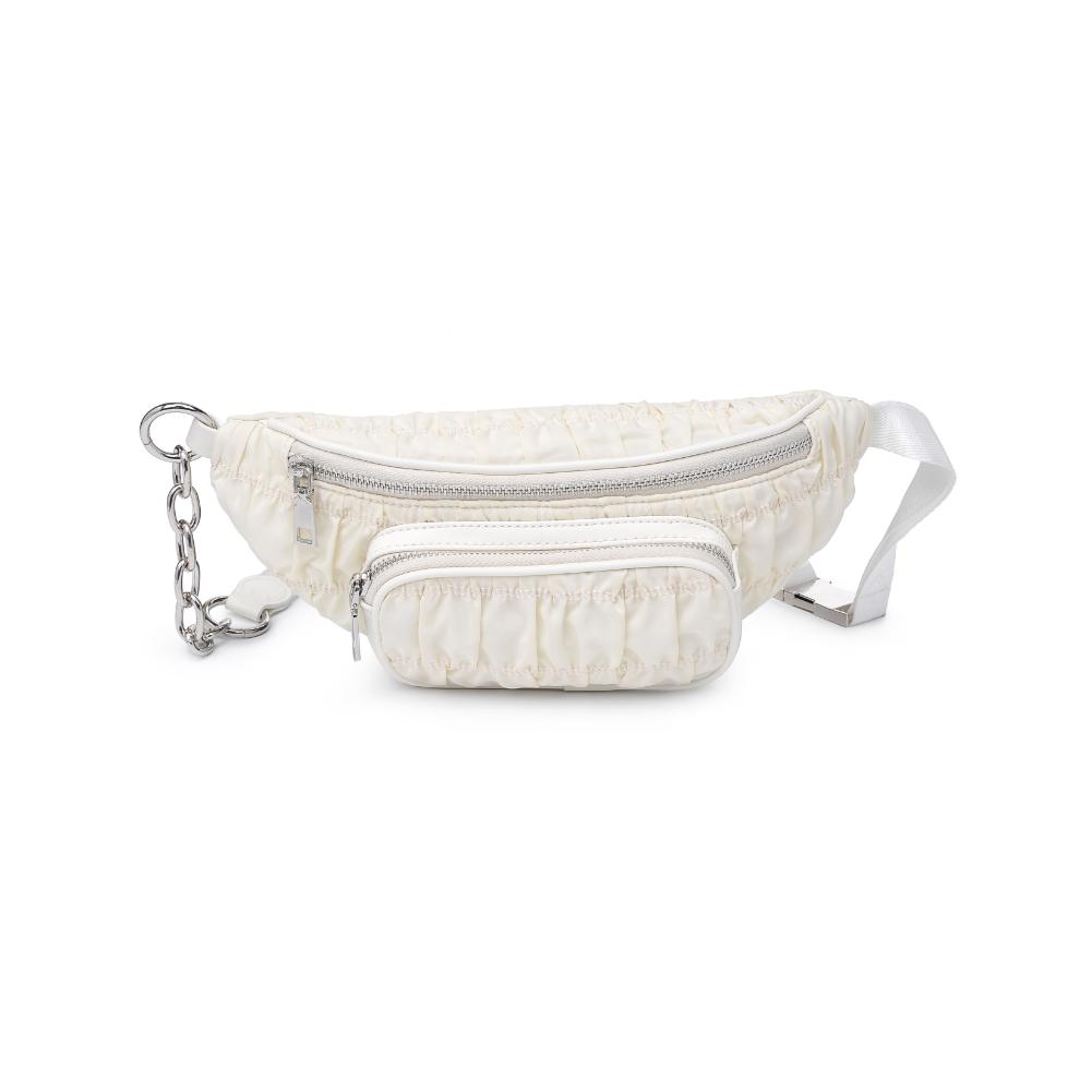 Product Image of Urban Expressions Phebbs Belt Bag 840611126245 View 1 | Ivory