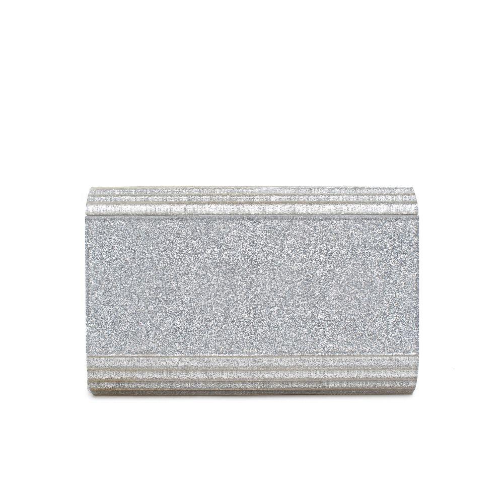 Product Image of Urban Expressions Kesha Evening Bag 840611169792 View 3 | Silver