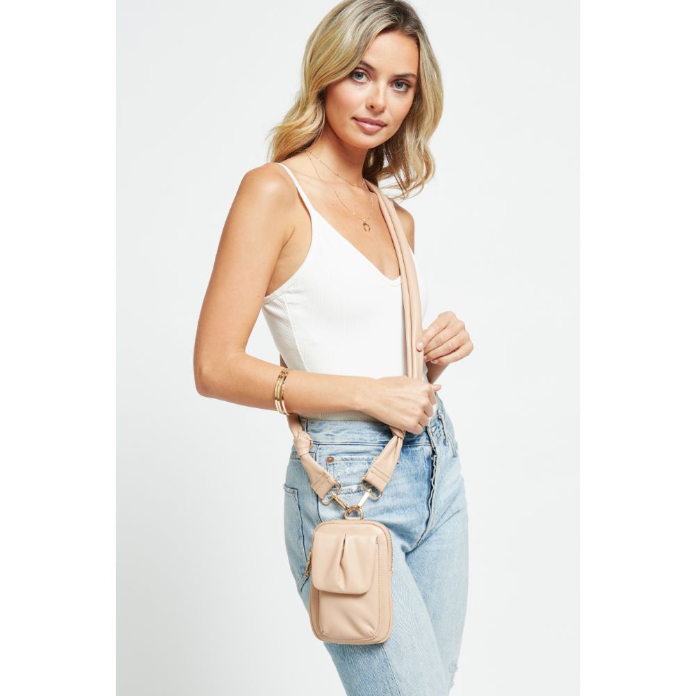 Woman wearing Natural Urban Expressions Autumn Cell Phone Crossbody 840611181589 View 2 | Natural