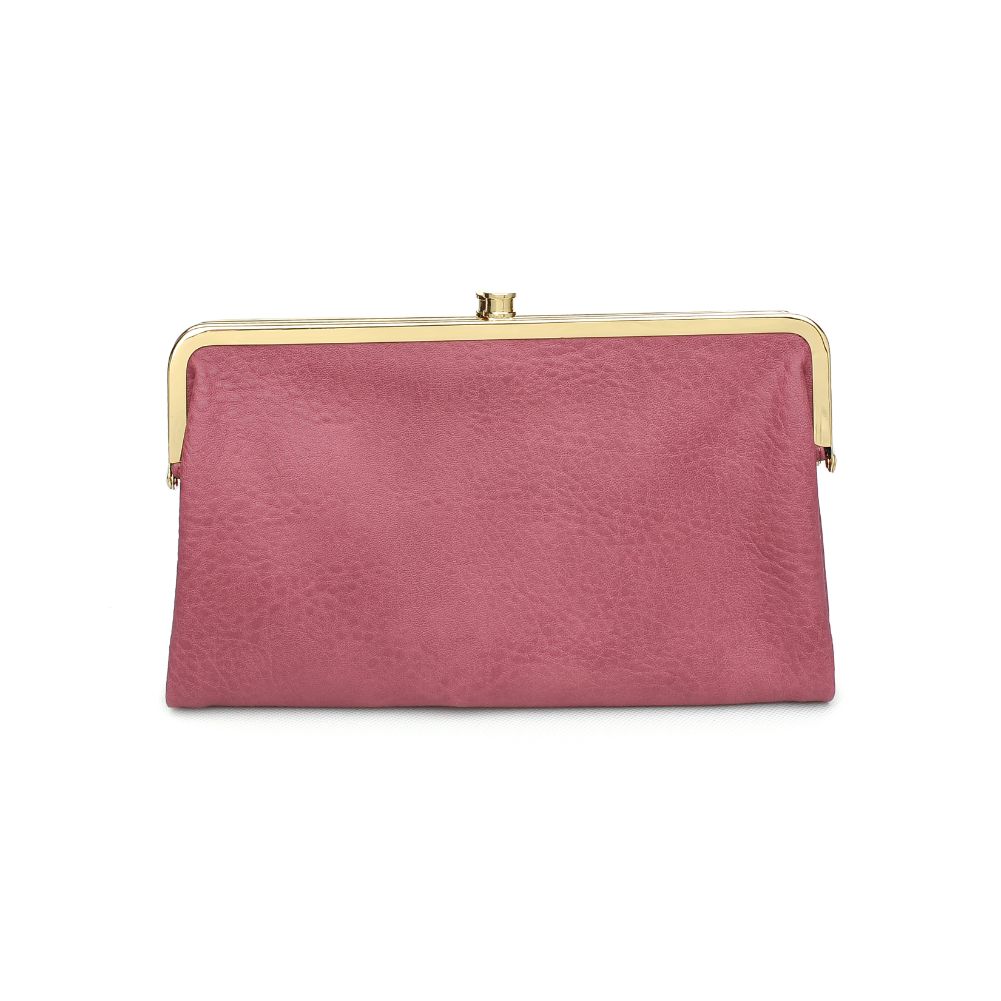 Woman wearing Mauve Urban Expressions Sandra Wallet NA-840611151636 View 7 | Mauve