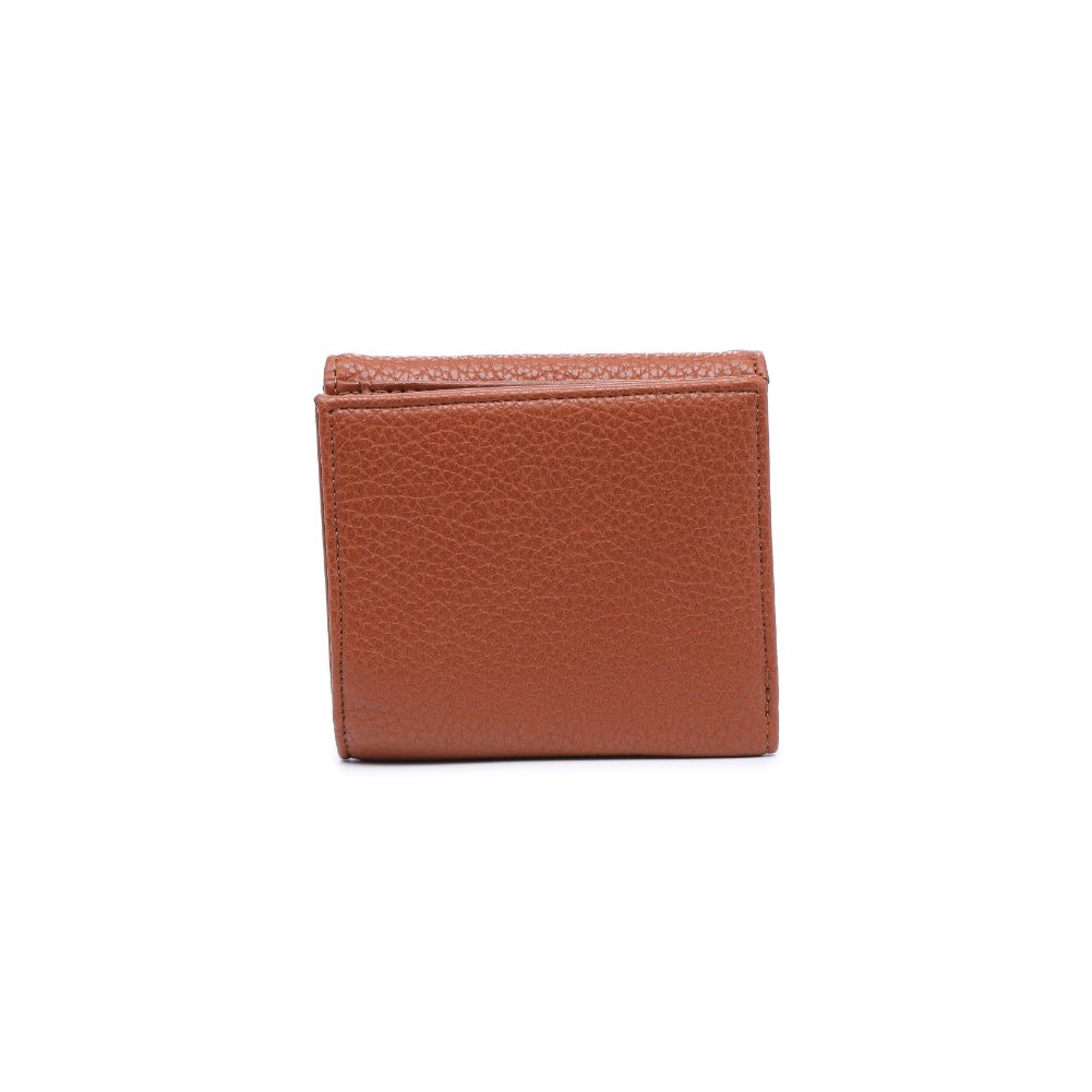 Woman wearing Tan Urban Expressions Wallace Wallet 840611105561 View 7 | Tan