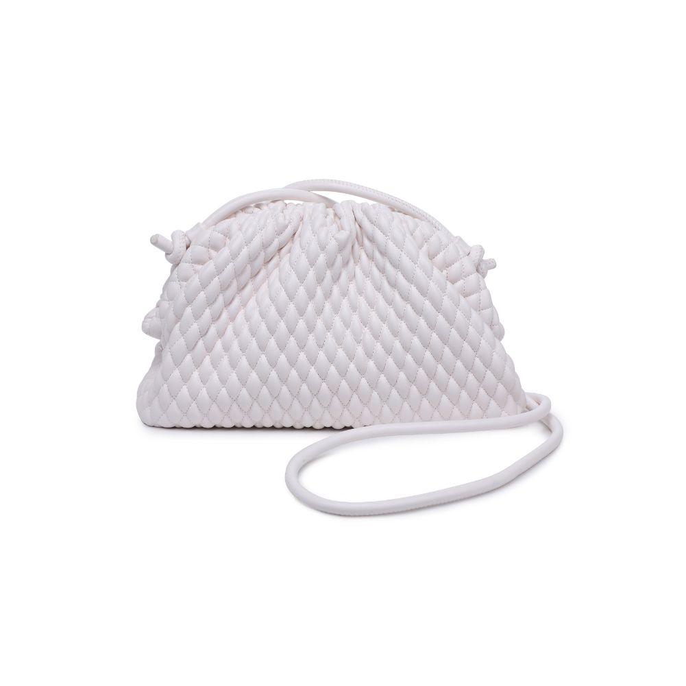 Woman wearing Oatmilk Urban Expressions Elise Crossbody 840611118363 View 5 | Oatmilk