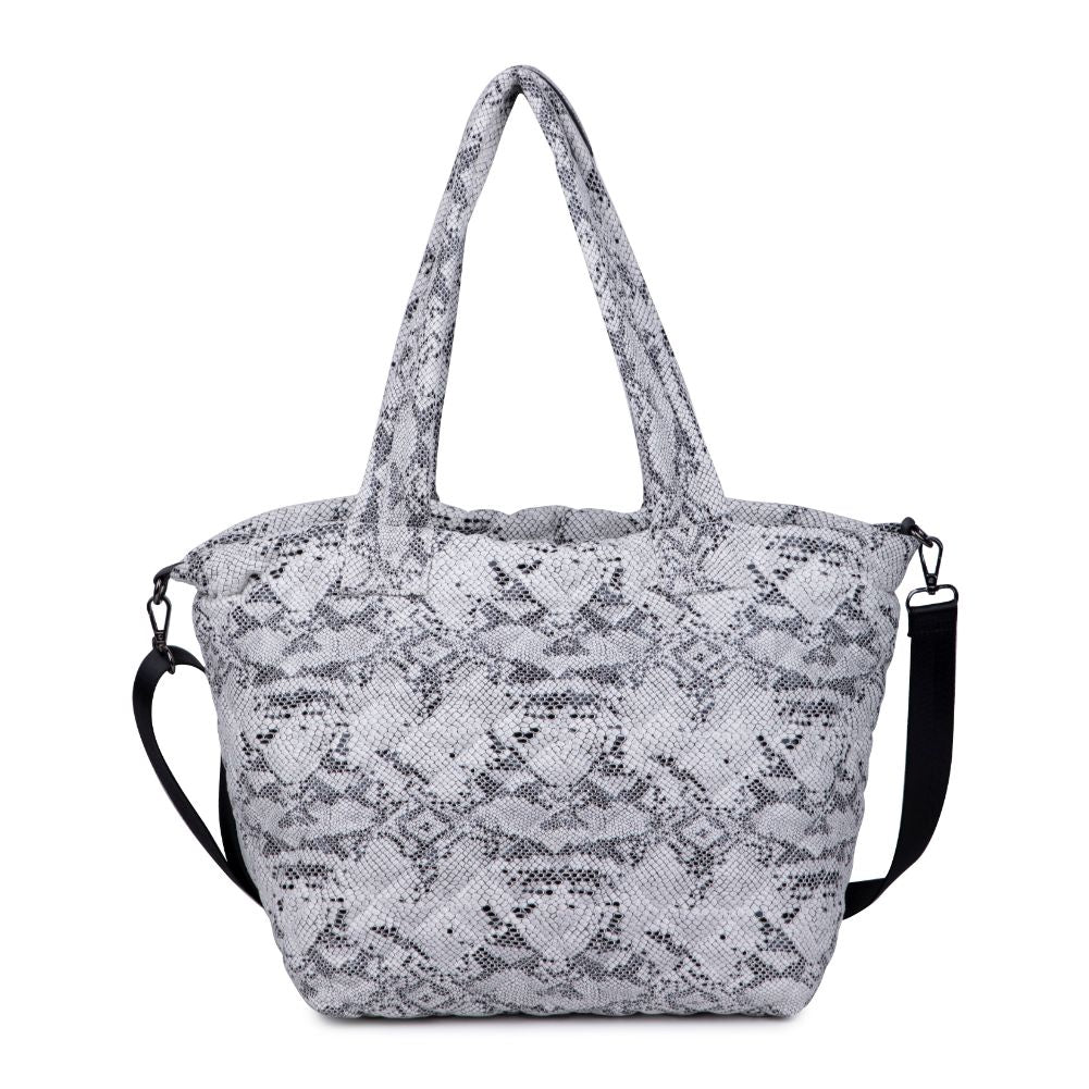 Product Image of Urban Expressions Shanice Tote 840611175717 View 1 | White Black