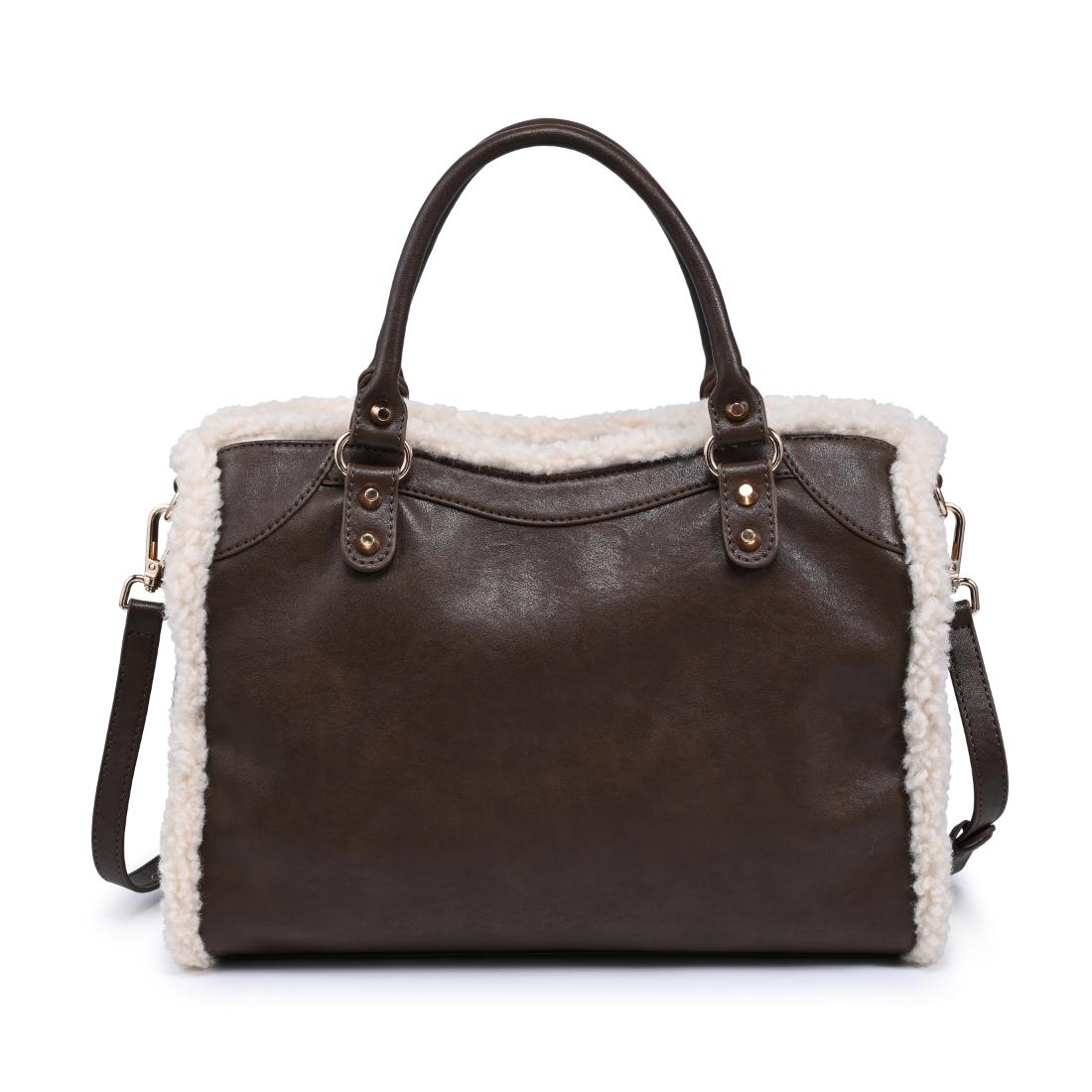Urban Expressions Seraphina Satchel 840504211928 View 7 | Chocolate