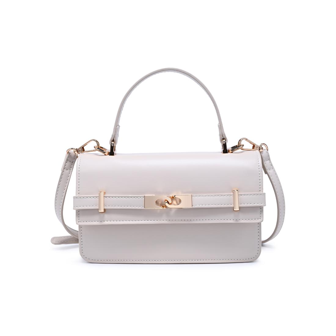 Woman wearing Oatmilk Urban Expressions Lily Crossbody 840504205798 View 5 | Oatmilk