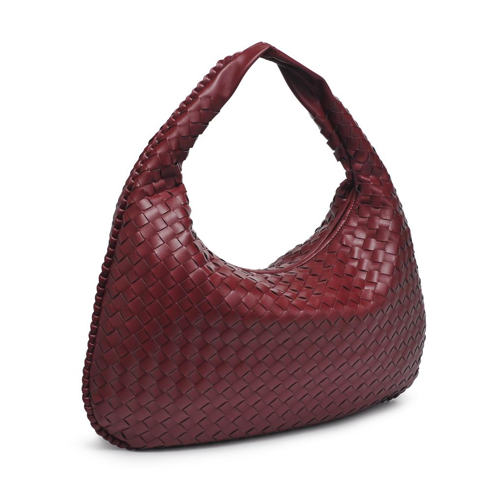 Woman wearing Wine Urban Expressions Victoria Hobo 840611140845 View 6 | Wine