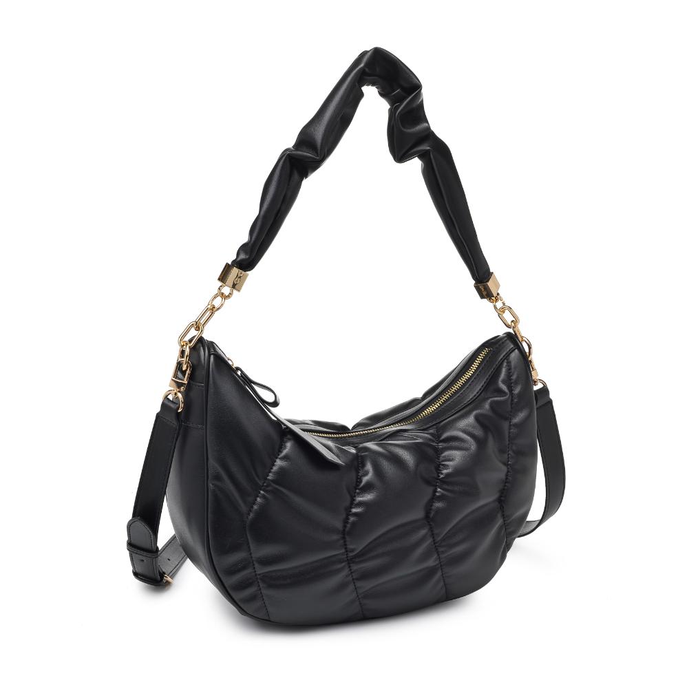 Woman wearing Black Urban Expressions Whitney Crossbody 840611130570 View 6 | Black