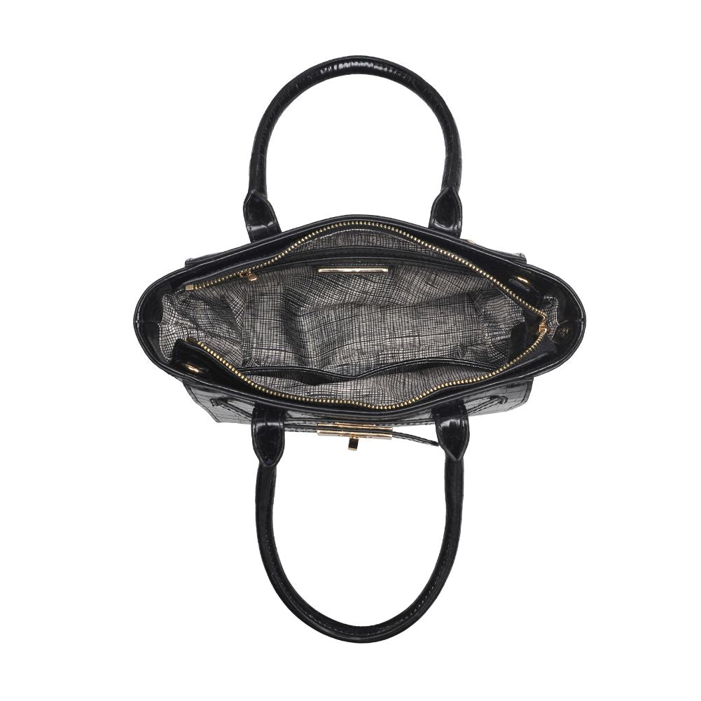 Product Image of Urban Expressions Jayden Satchel 840611172914 View 4 | Black