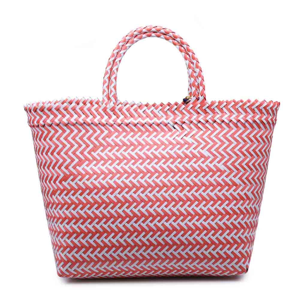 Product Image of Urban Expressions Mojito Tote NA-840611145369 View 3 | Orange