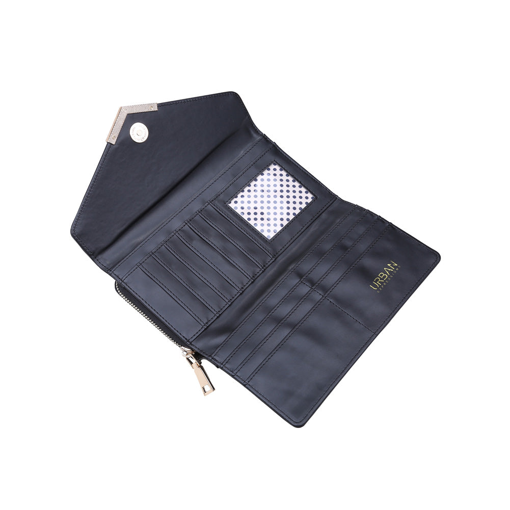 Product Image of Urban Expressions Sophia Wallet NA-840611149619 View 5 | Black