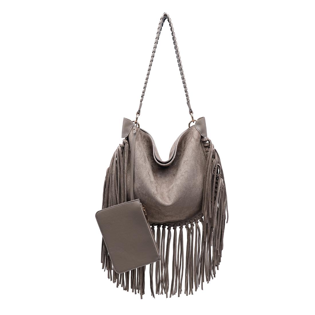 Urban Expressions Folklore Hobo 840504213694 View 1 | Taupe