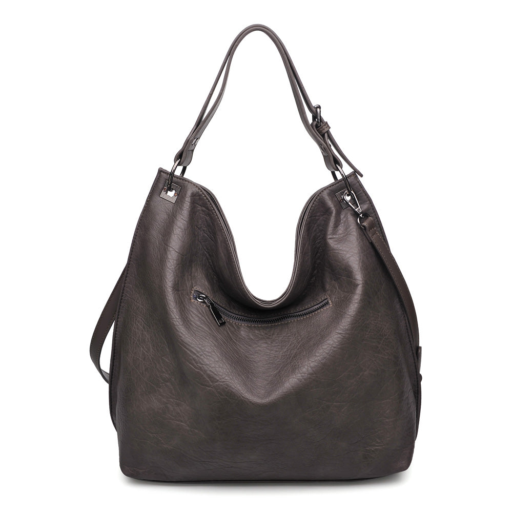 Product Image of Urban Expressions Kenya Hobo NA-840611153630 View 3 | Grey