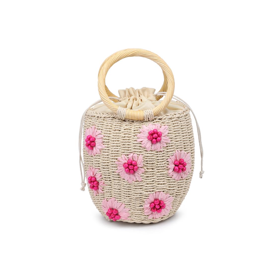 Product Image of Urban Expressions Emaline Satchel 840611153043 View 5 | Ivory