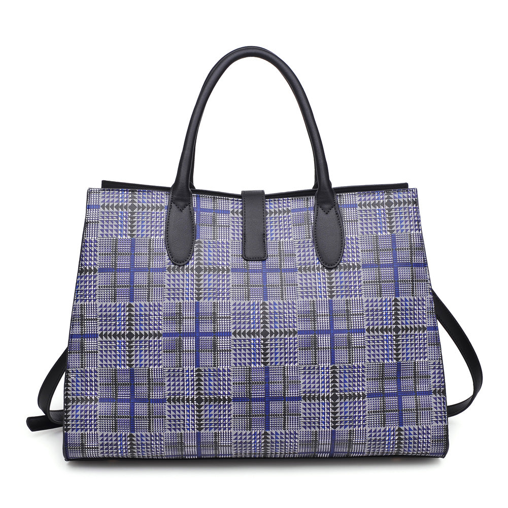 Woman wearing Navy Urban Expressions Bryony Tote NA-840611153173 View 7 | Navy