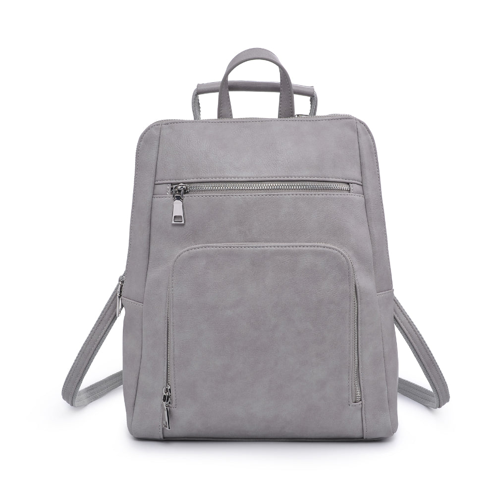 Product Image of Urban Expressions Gramercy Backpack 840611178688 View 5 | Grey