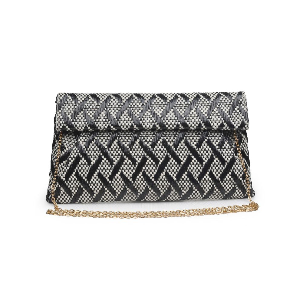 Product Image of Urban Expressions Emilia Clutch 840611172211 View 1 | Black White