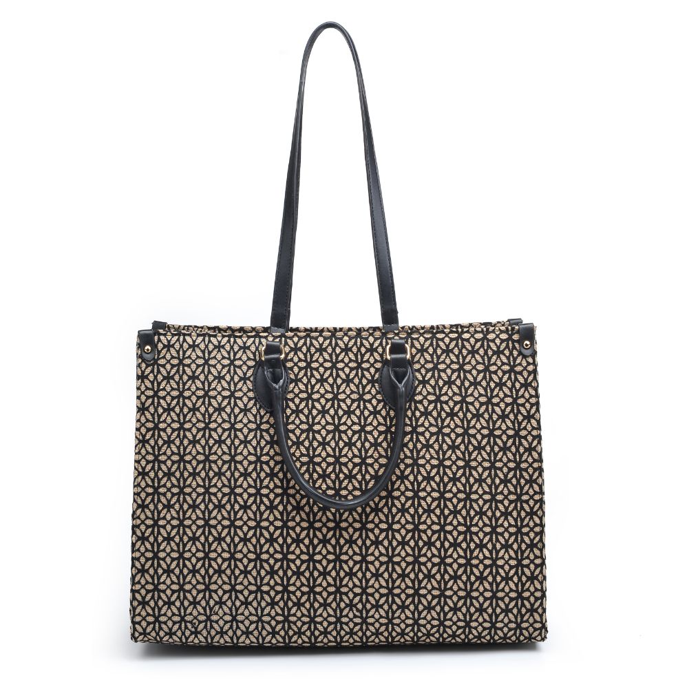 Product Image of Urban Expressions Esme Tote 840611181619 View 7 | Black