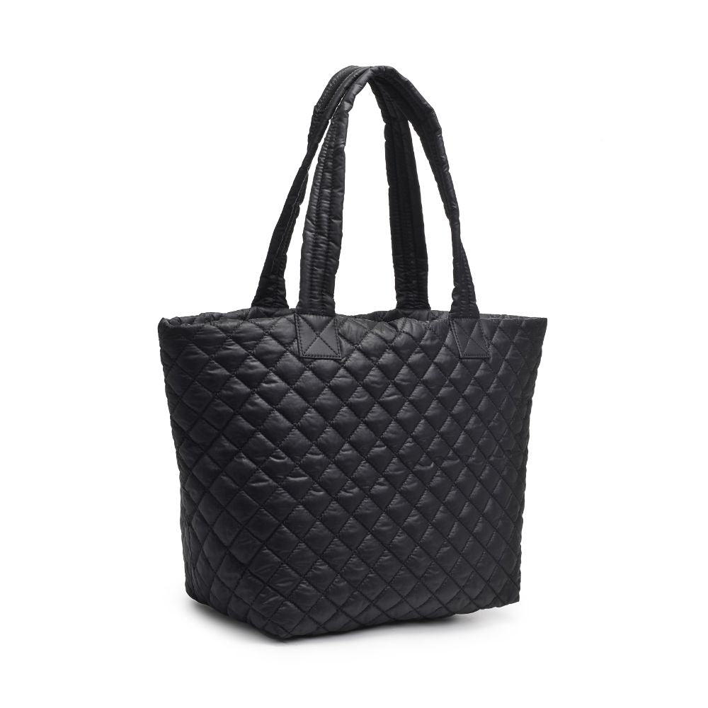 Woman wearing Black Urban Expressions Breakaway Tote 840611148933 View 6 | Black