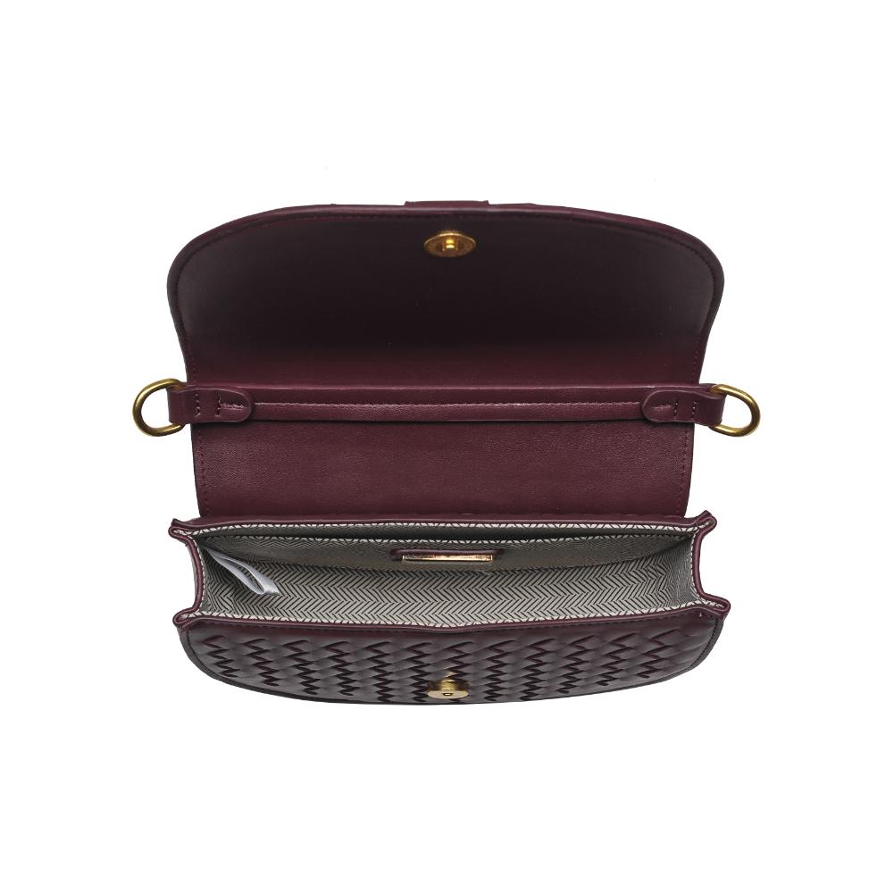 Product Image of Urban Expressions Alise Crossbody 840611194022 View 8 | Burgundy