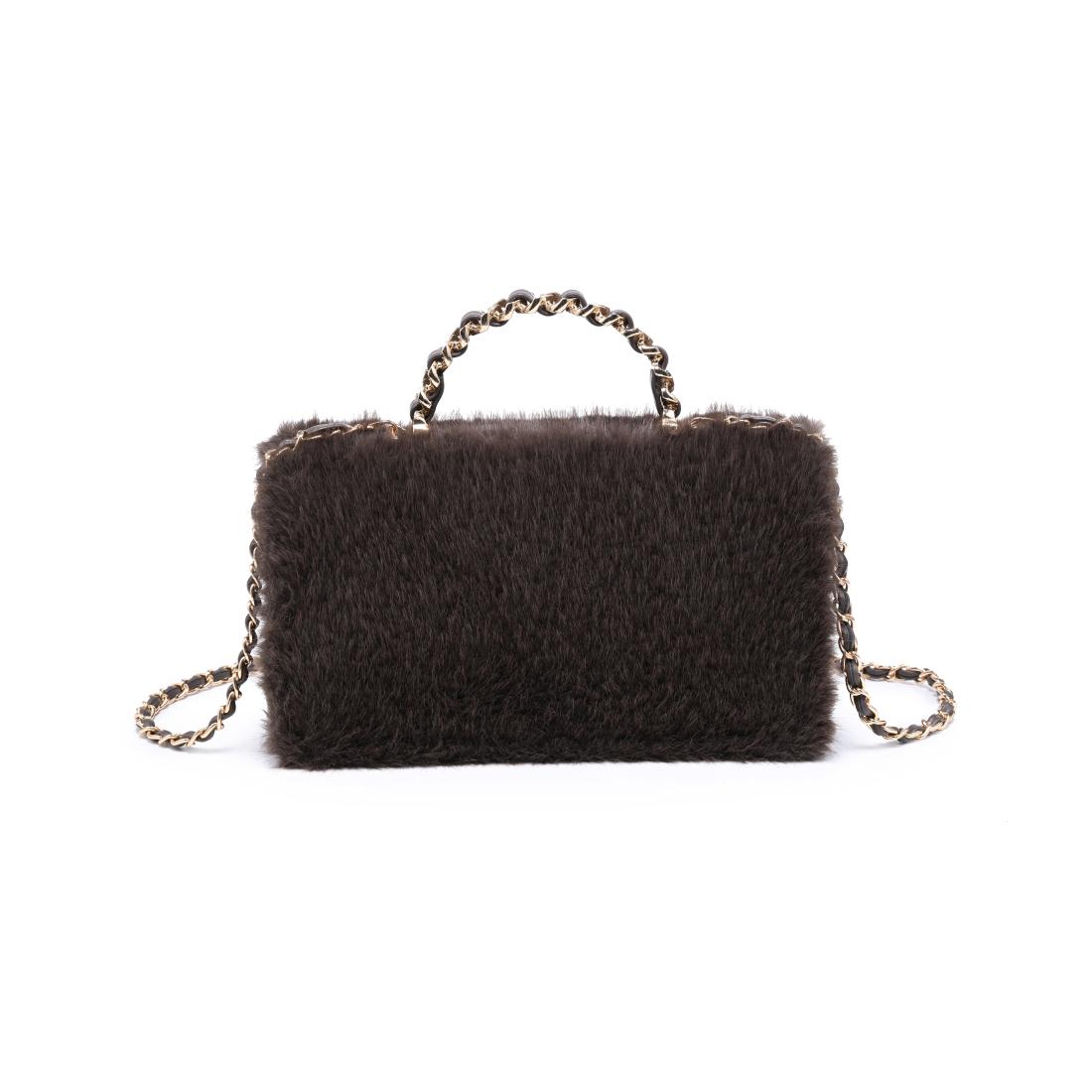 Urban Expressions Lulu - Fur Crossbody 840504212406 View 7 | Chocolate