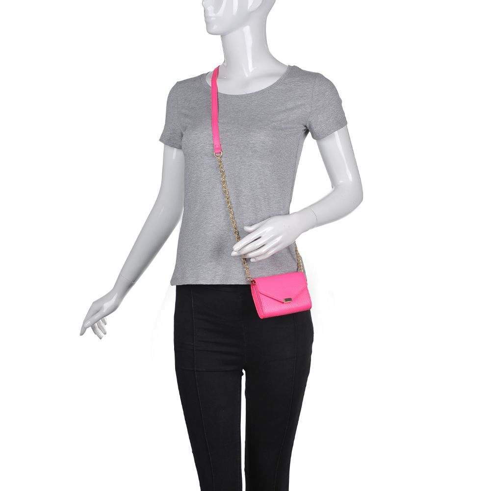 Product Image of Urban Expressions Jasmine Crossbody 840611171214 View 5 | Neon Pink