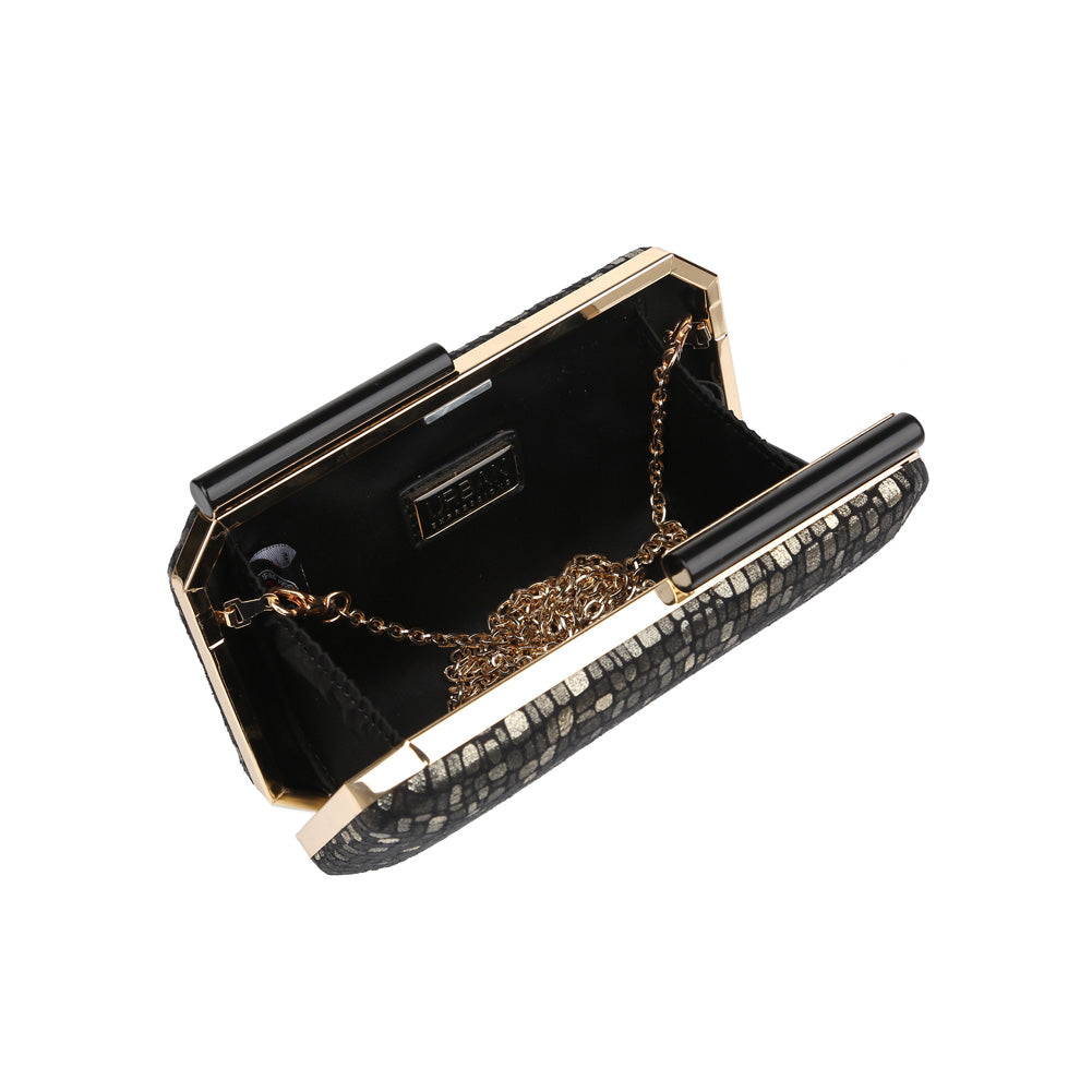 Product Image of Urban Expressions Meghan Clutch NA-840611157133 View 4 | Bronze