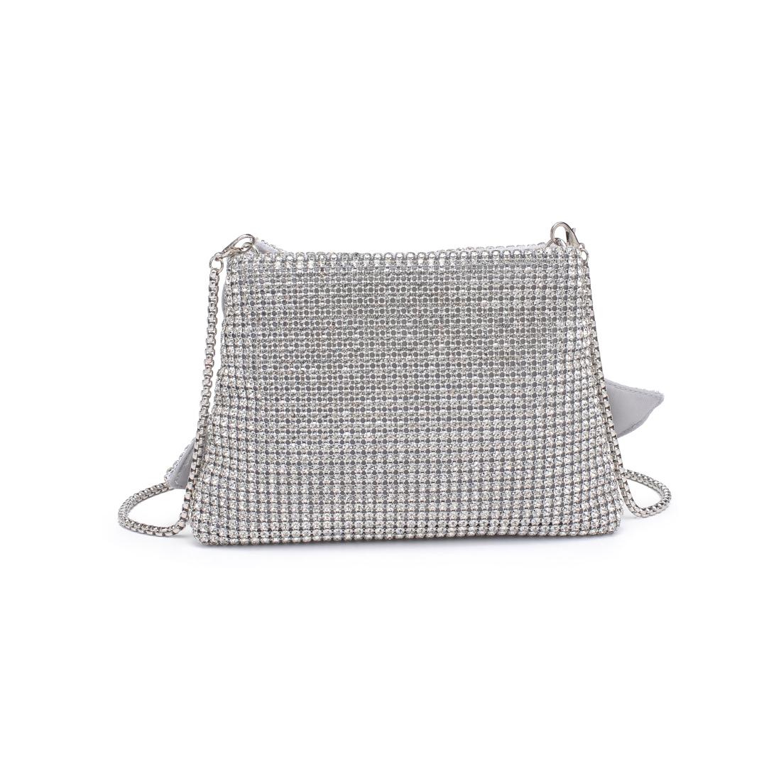 Product Image of Urban Expressions Gretchen Evening Bag 840611156389 View 7 | Silver