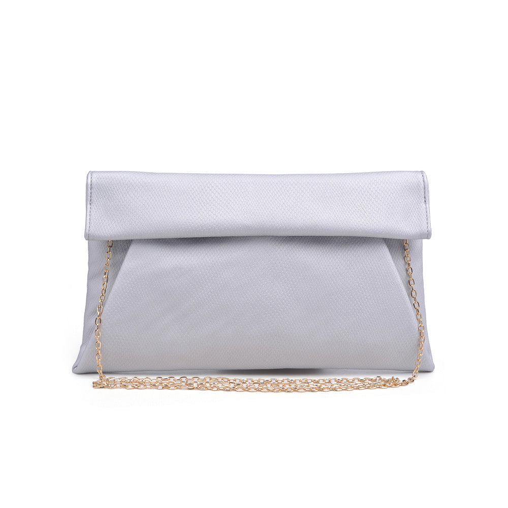 Product Image of Urban Expressions Emilia Clutch 840611159007 View 1 | Silver