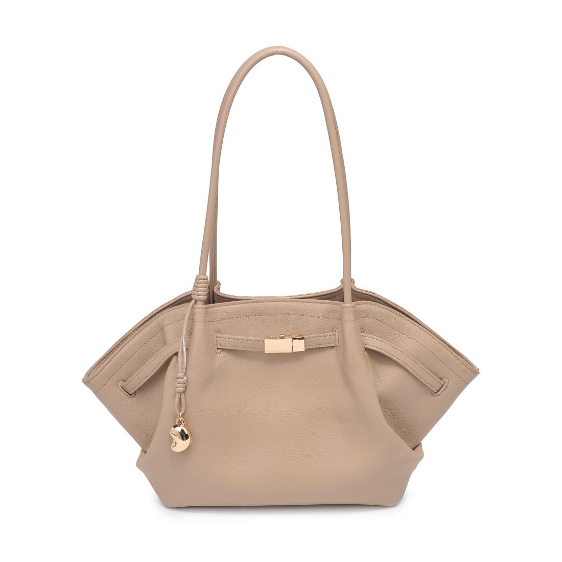 Product Image of Urban Expressions Monroe Satchel 840504200823 View 5 | Almond