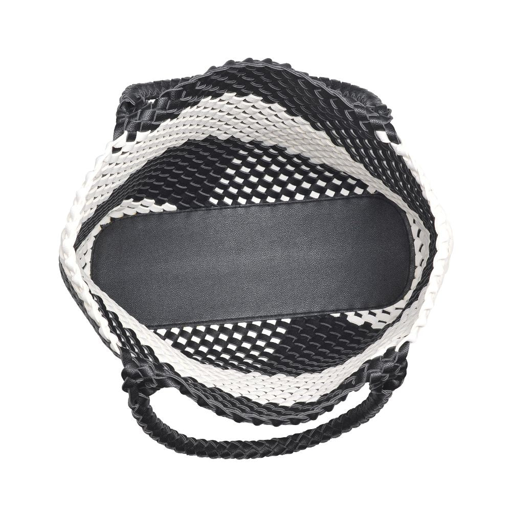 Product Image of Urban Expressions Cebu Tote 840611169587 View 4 | Black White