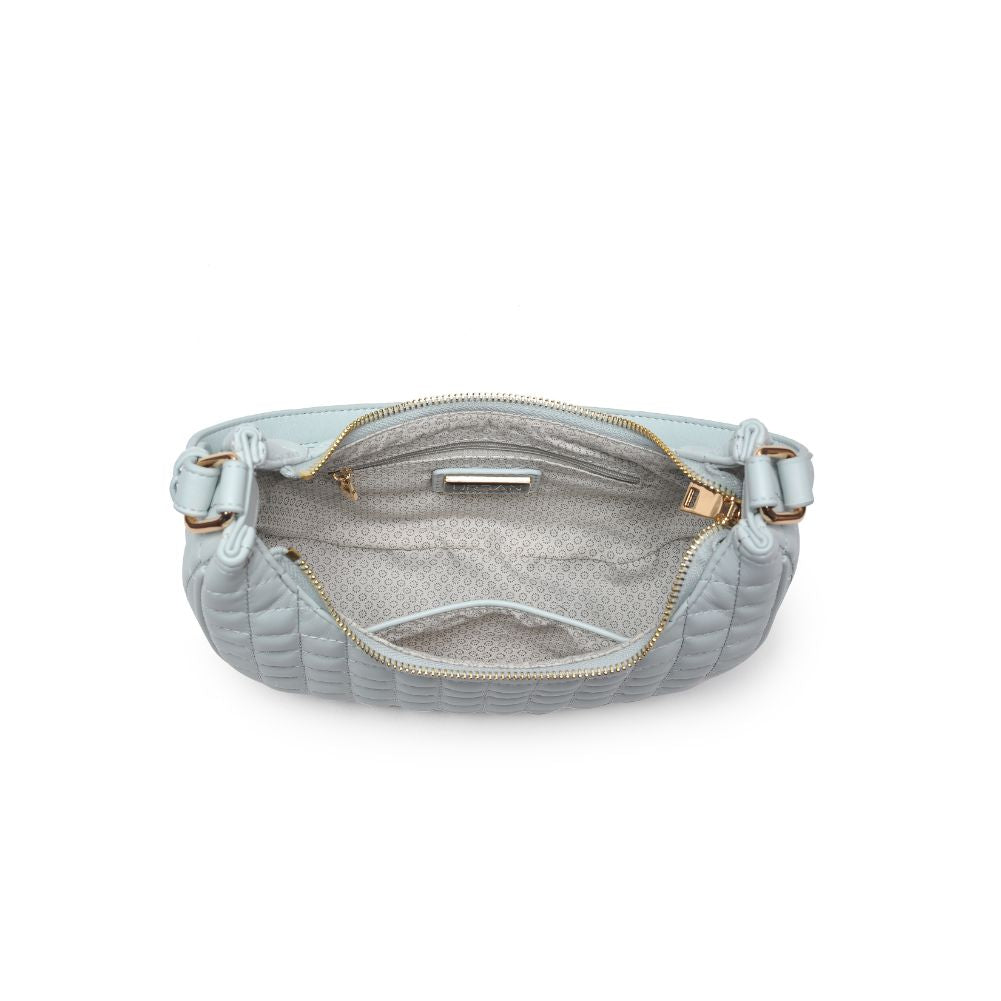 Product Image of Urban Expressions Sybil - Quilted Shoulder Bag 818209018807 View 8 | Ice Blue
