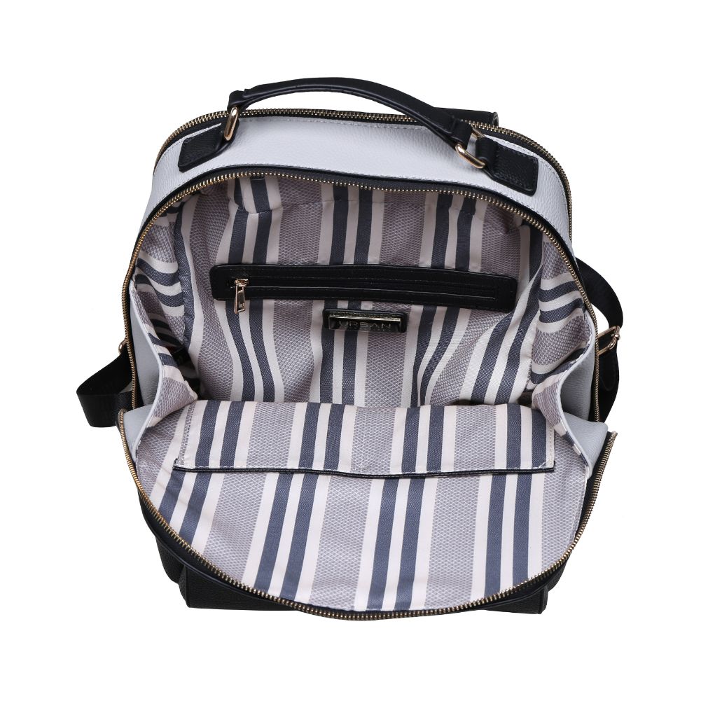 Product Image of Urban Expressions Ellison Backpack NA-840611163585 View 4 | Grey