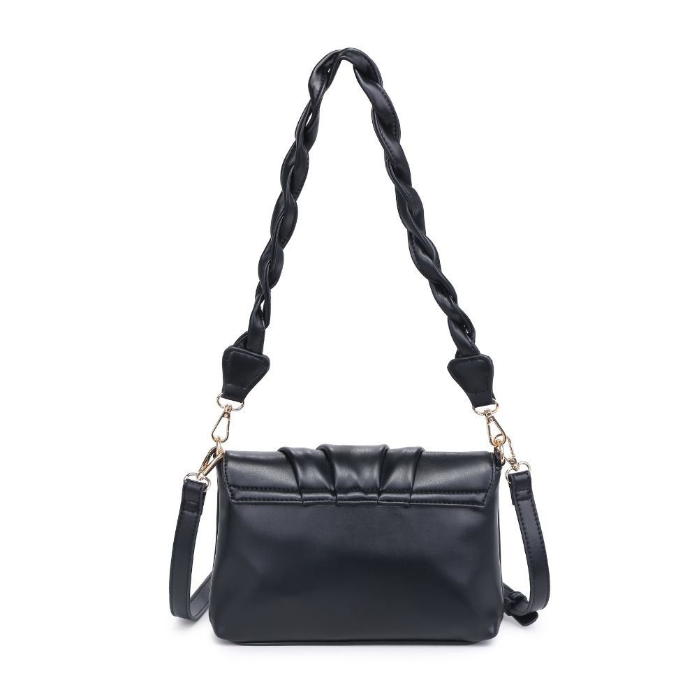 Woman wearing Black Urban Expressions Aimee Crossbody 840611124555 View 7 | Black
