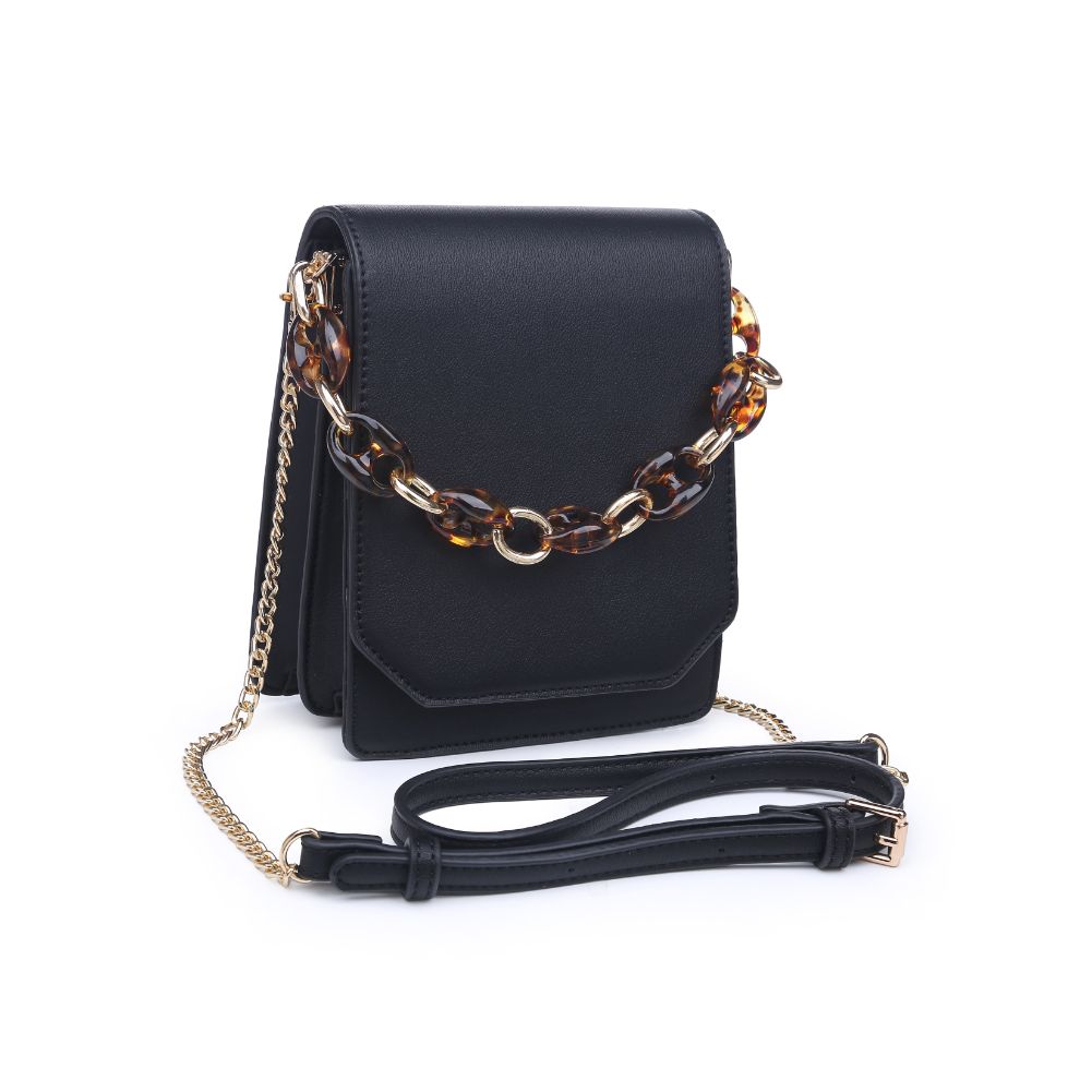 Woman wearing Black Urban Expressions Bobbie Crossbody 840611169914 View 6 | Black