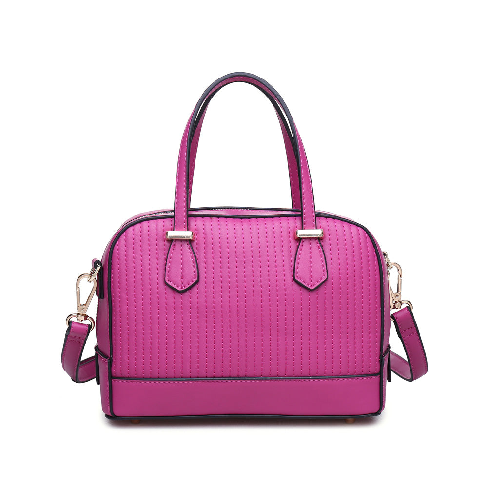 Woman wearing Lipstick Pink Urban Expressions Rue Mini Bag NA-840611144904 View 7 | Lipstick Pink