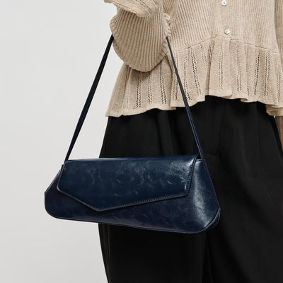 Woman wearing Midnight Urban Expressions Mett Shoulder Bag 840504212703 View 1 | Midnight